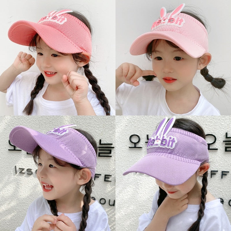 Children's Empty Top Cartoon Sunshade Sun Hat