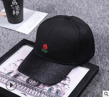Embroidered Cross Baseballcap