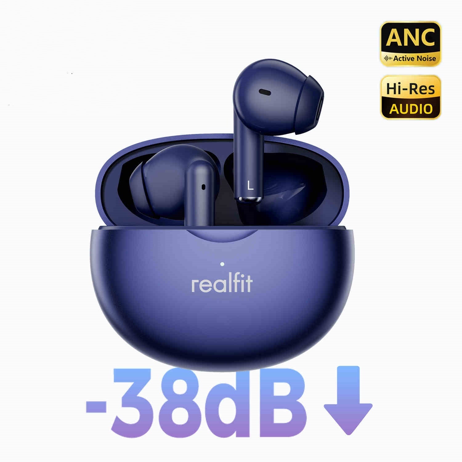 True Wireless Bluetooth Headset ANC Active Noise Reduction Game Dual Mode