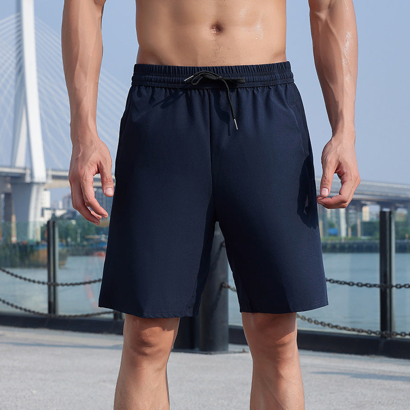 Men's Breathable Training Cool Pants Cropped Pants