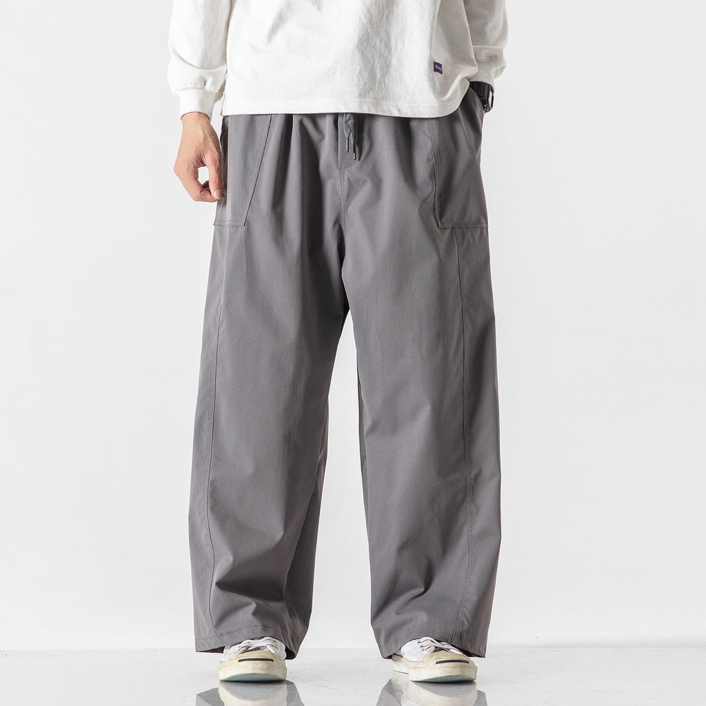Harem Pants Overalls Straight Trendy Wide Legs