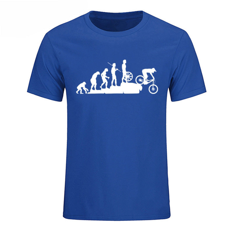 Round neck short sleeve T-shirt