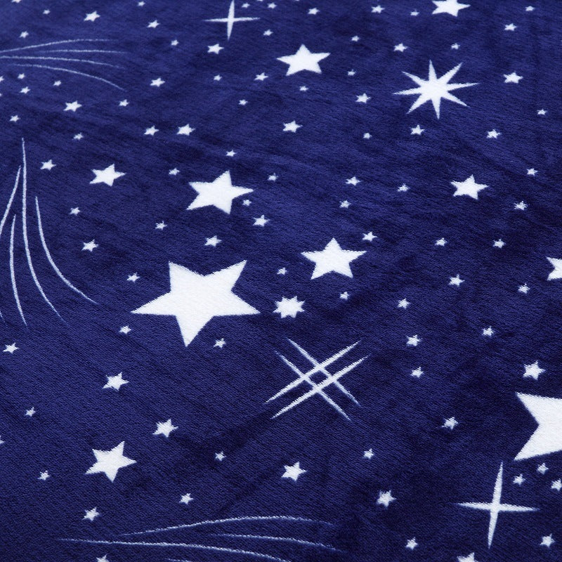 Creative Printing Warm Thickened Flannel Blanket