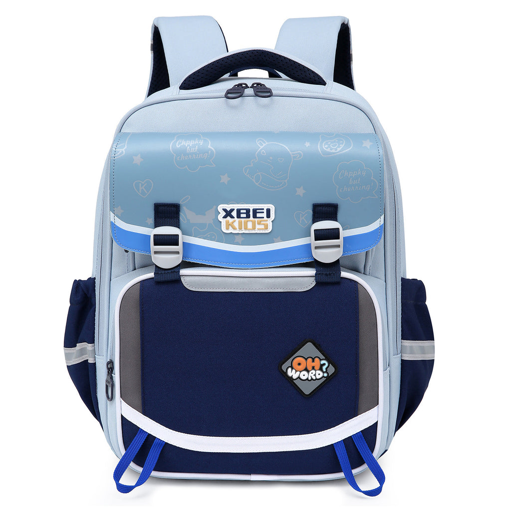 Schoolbag Burden Reduction Spine Protection Lightweight And Large Capacity Backpack