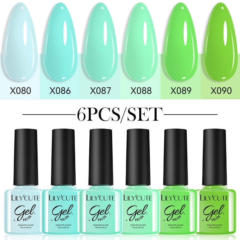 Solid Color UV Polish Glitter Suit UV Polish