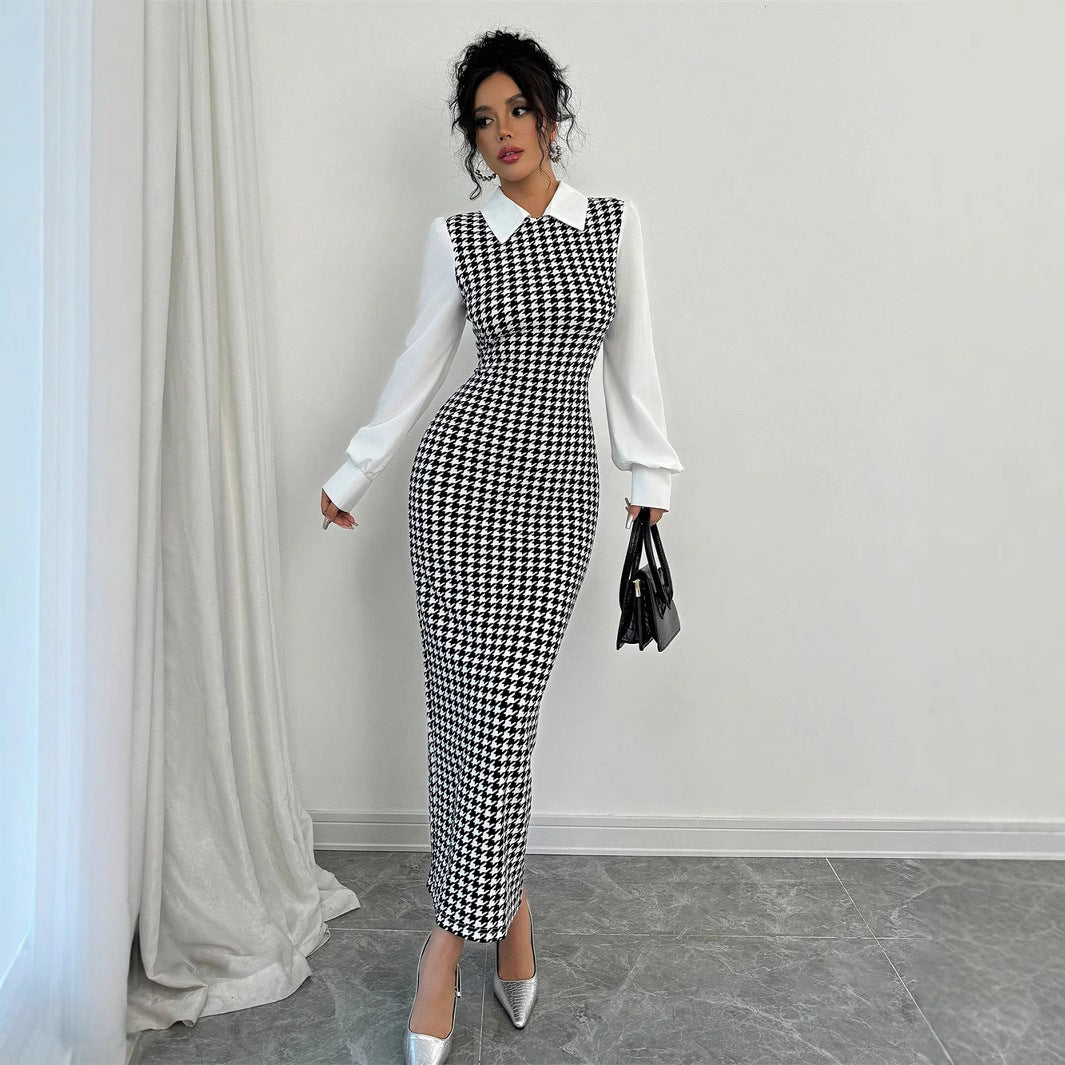 Fashion Fake Two Pieces Women's Dress