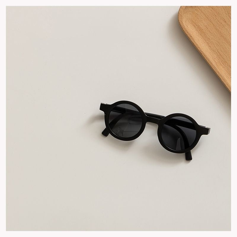 Foldable Morandi Color Children's Sunglasses