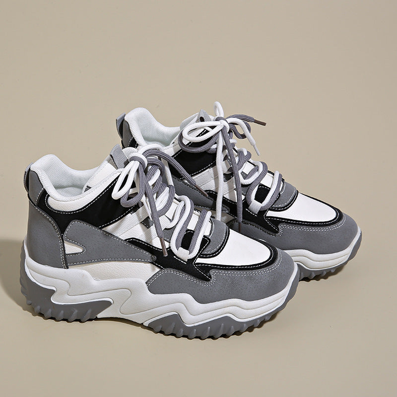 New Breathable High Top Sneakers Children
