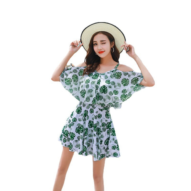 Fashion Personalized Women's Fresh Printed Swimsuit