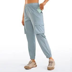 Quick Drying Second Generation Lightweight Sports Nine Points Outdoor Jogging Hiking Waterproof Cargo Pants