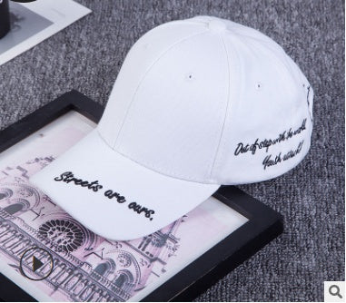Embroidered Cross Baseballcap