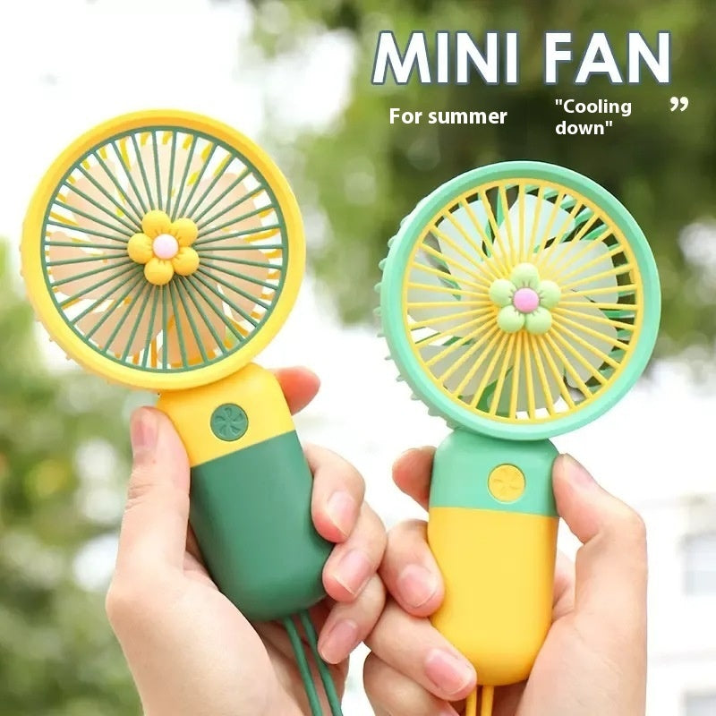 Rechargeable Handheld Desktop Portable Little Fan USB Electric Fan