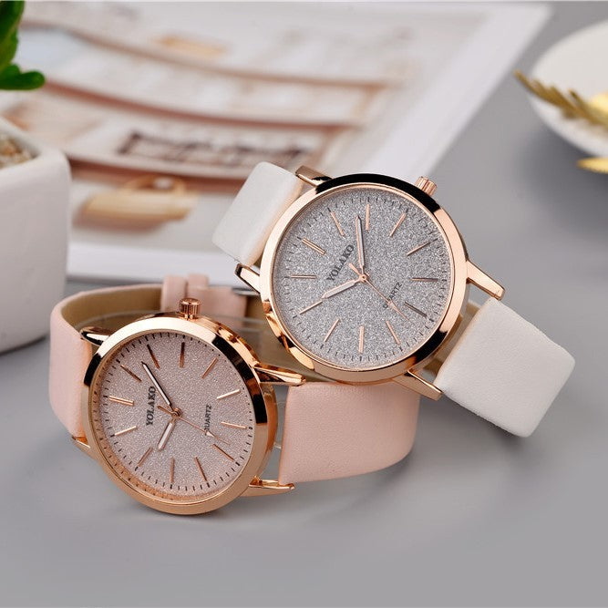 PU belt watch