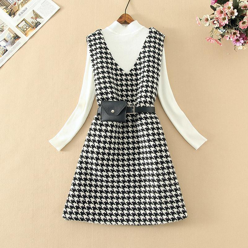 Short dress suit