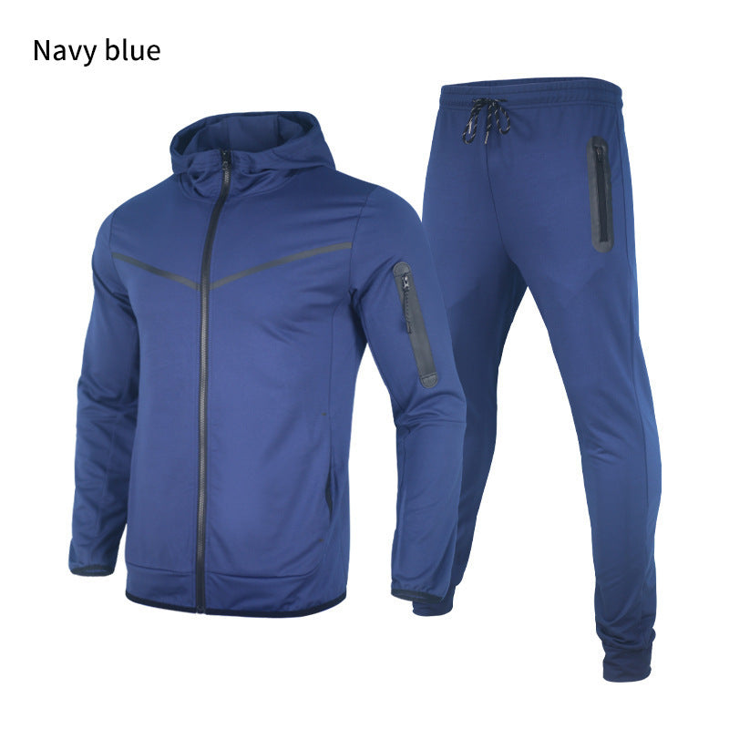 Hooded Sports Leisure Suit Men's Suit