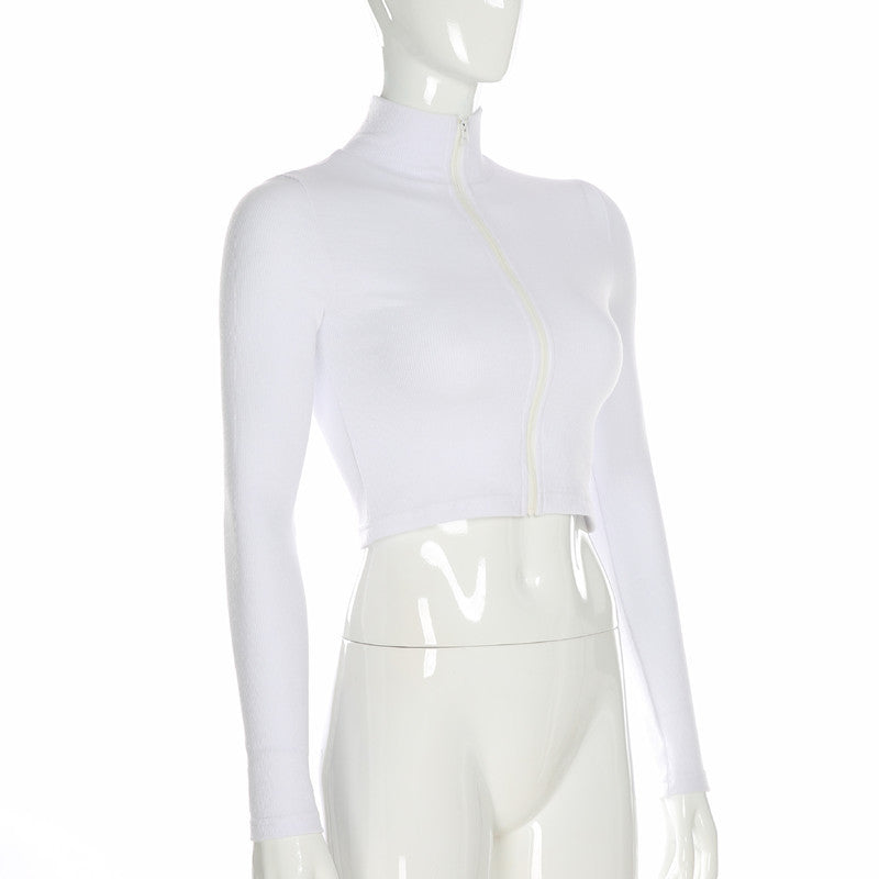 Slim turtleneck bottoming shirt