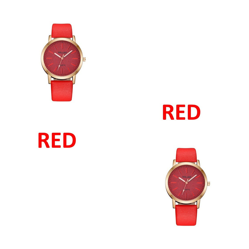 PU belt watch