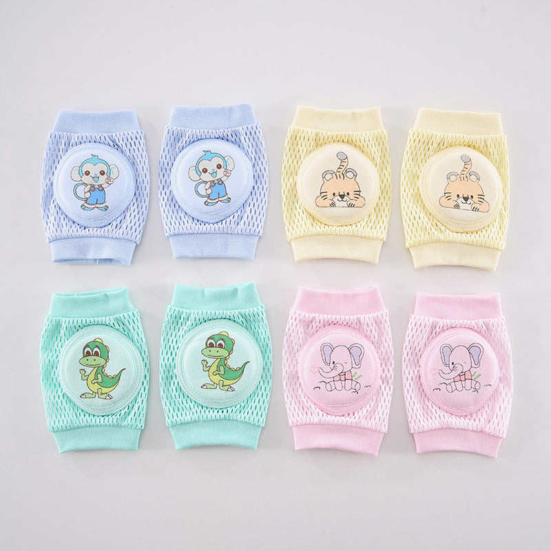 Children's Breathable Mesh Knee Pads Crawling And Walking Elbow