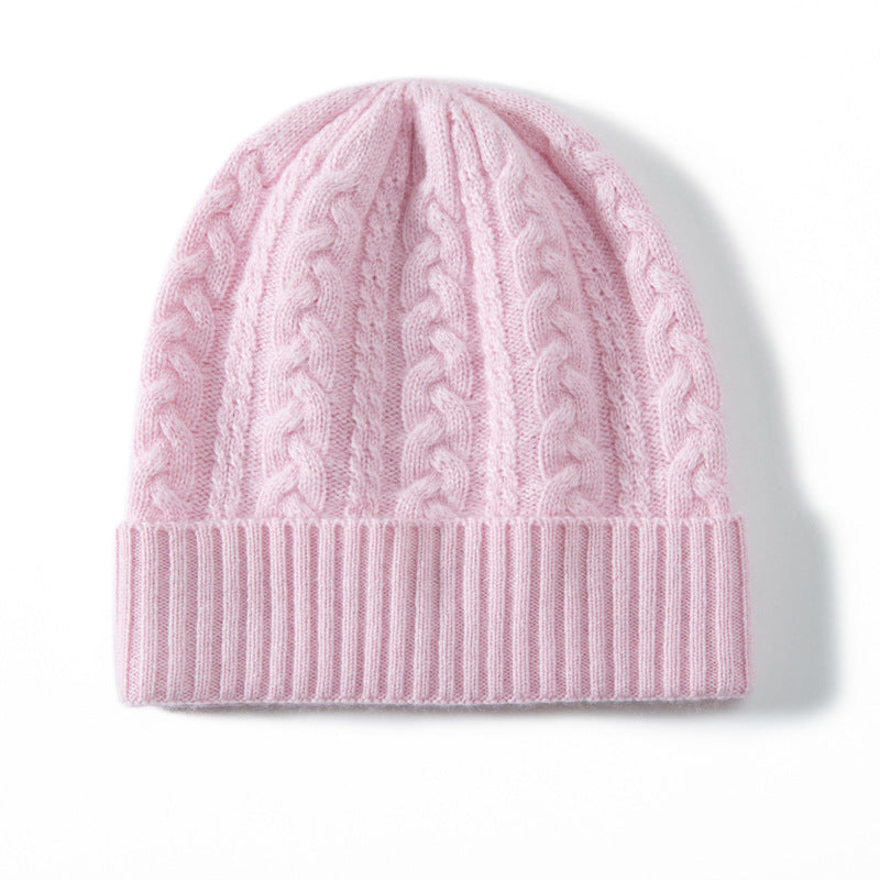 Children's Cashmere Hat Winter Thickening