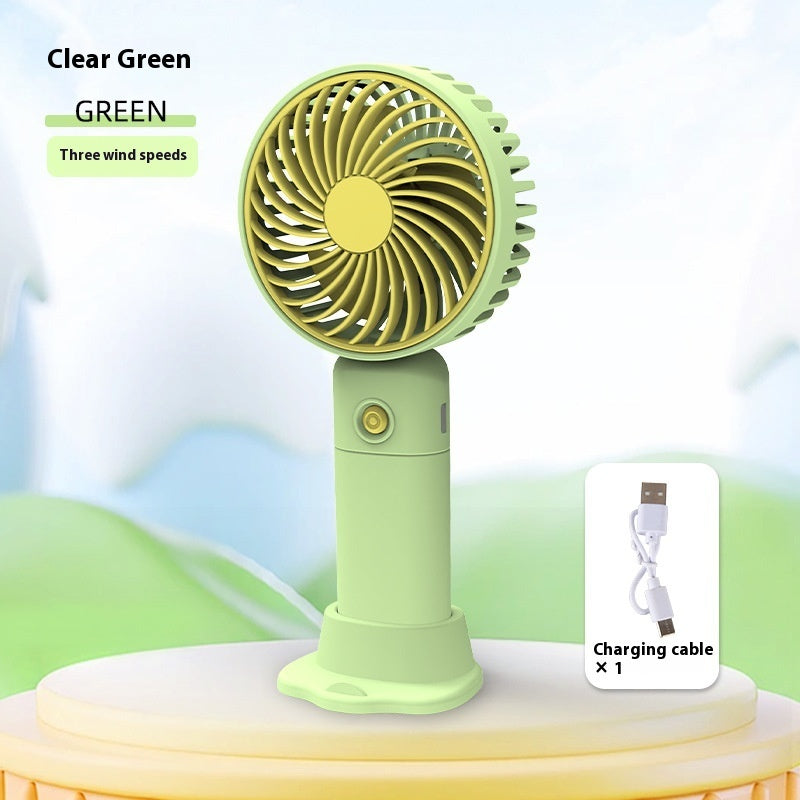 Rechargeable Handheld Desktop Portable Little Fan USB Electric Fan