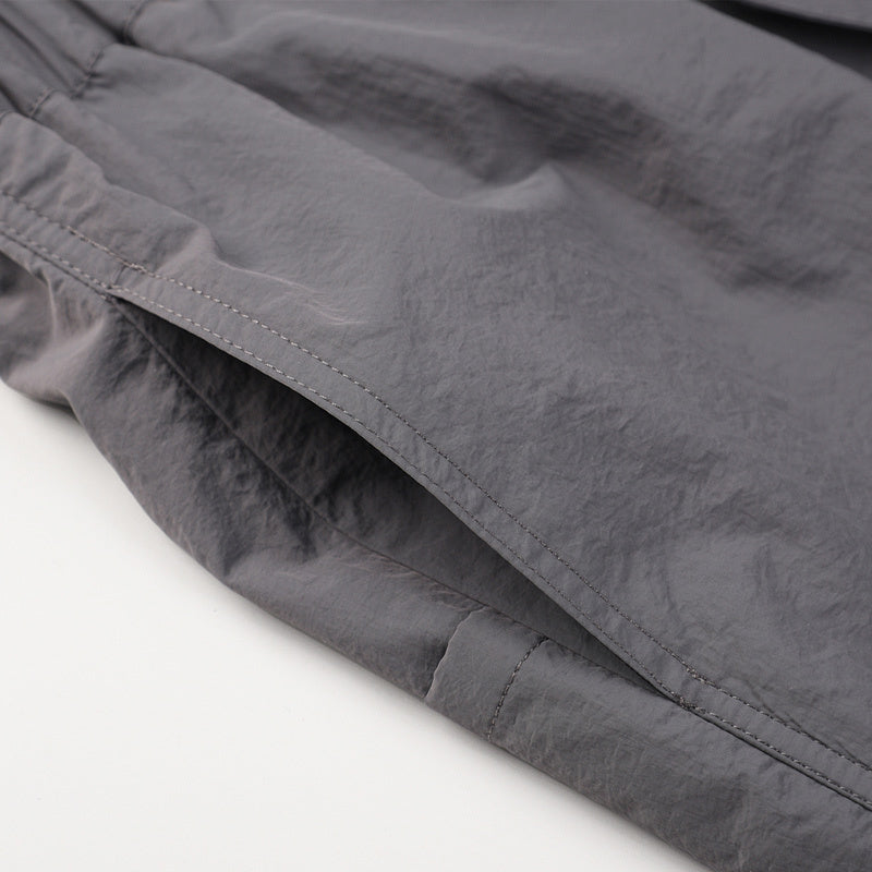 Solid color straight boxers