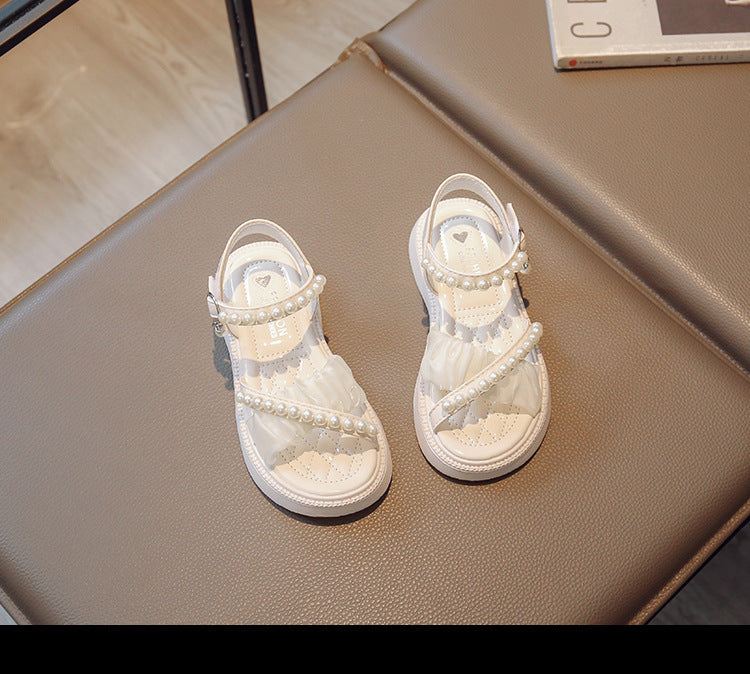 Fashion Toe Flat Princess Shoes Little Girl