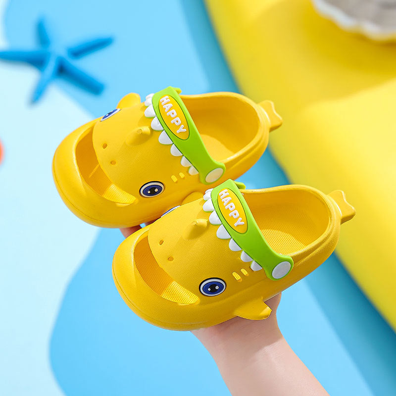 Baby Hole Shoes With Thick Sole