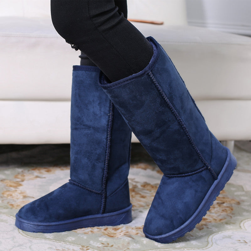 European And American Women's High Top Snow Boots