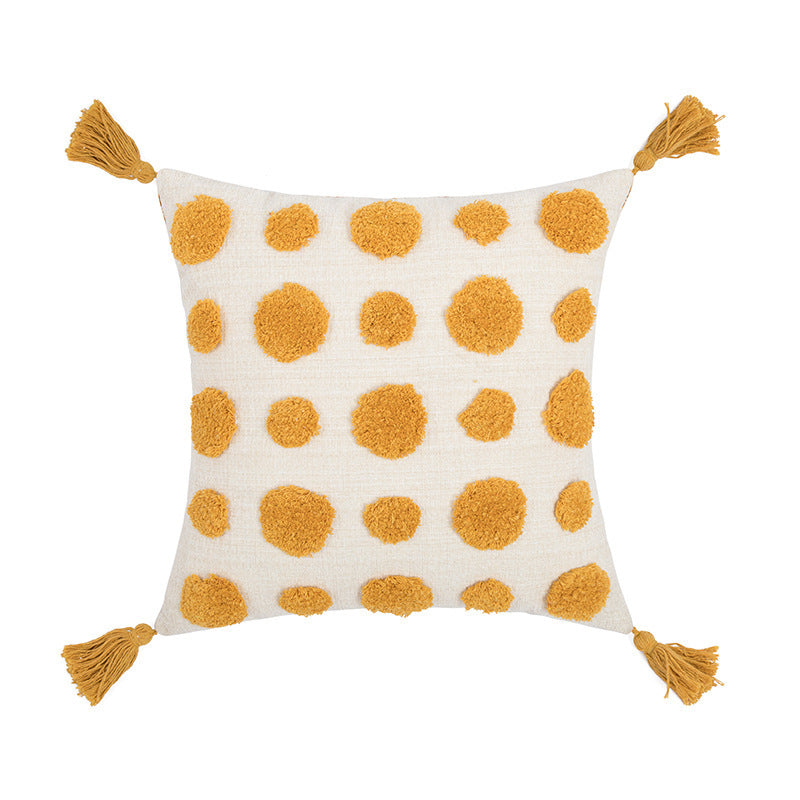 New Nordic Ins Tufted Pillowcase Embroidered