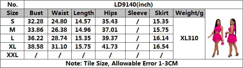 Summer European And American Women's Clothing Sleeveless Clinch Decorative Short Culottes Two-piece Set