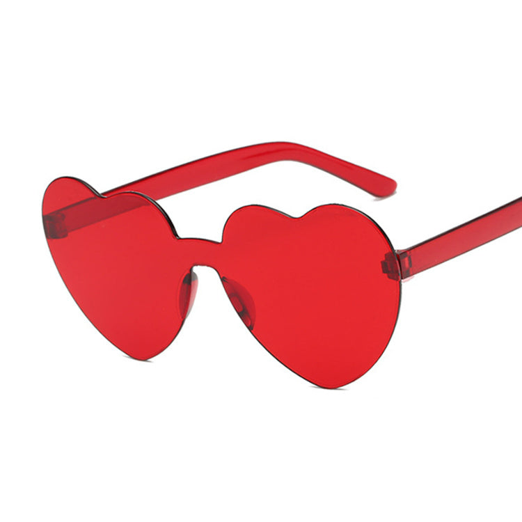Frame heart glasses