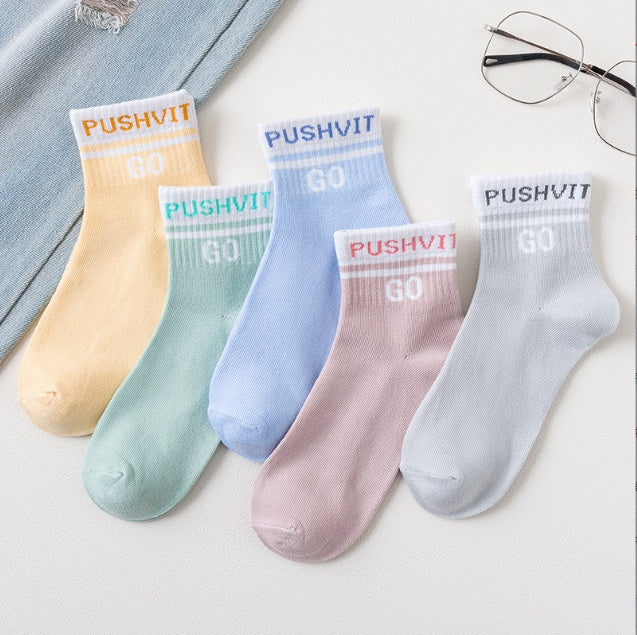 Fashionable And Warm Women Socks Fall In Tube