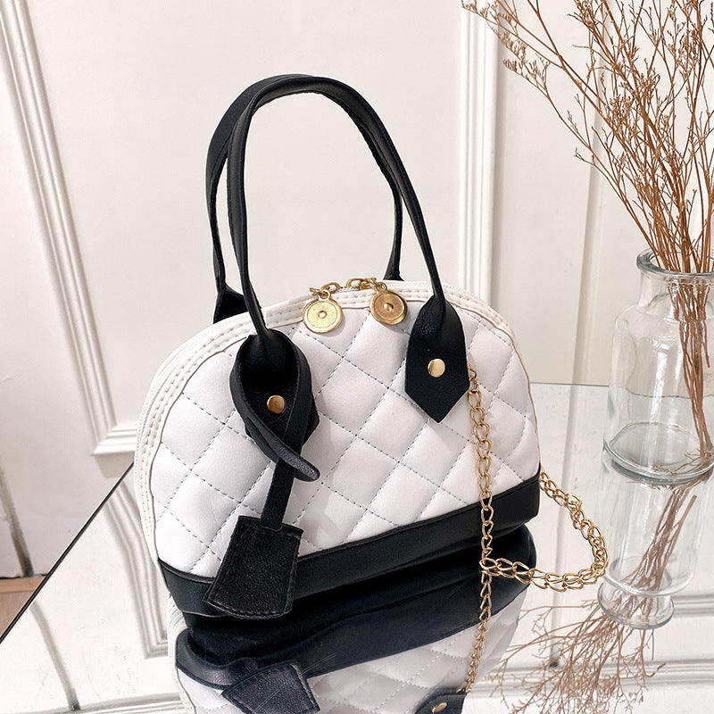 Women's Embroidered Hand-held Messenger Shell Bag