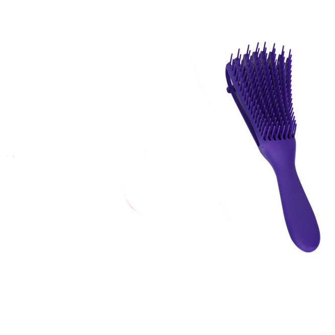 Household Fashion Simple Solid Color Eight Claw Comb