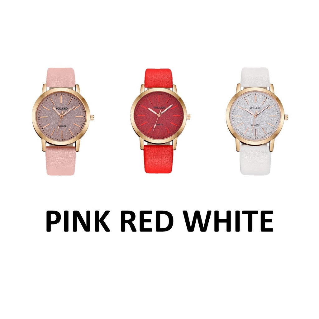 PU belt watch
