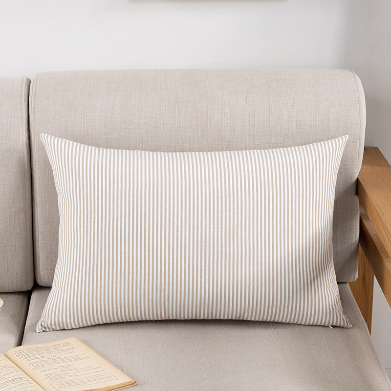 New Nordic Plaid Pillowcase Without Core