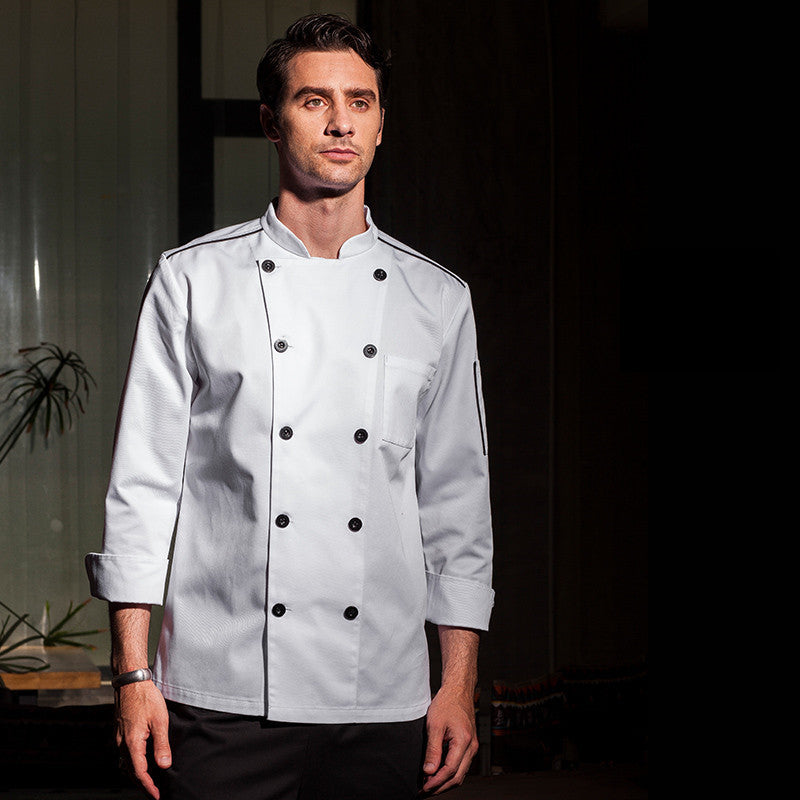 New Chef's Long Sleeved Men's Overalls