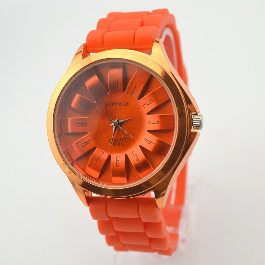 Fashion Chrysanthemum Dial Sunflower Tape Women's Quartz Watch