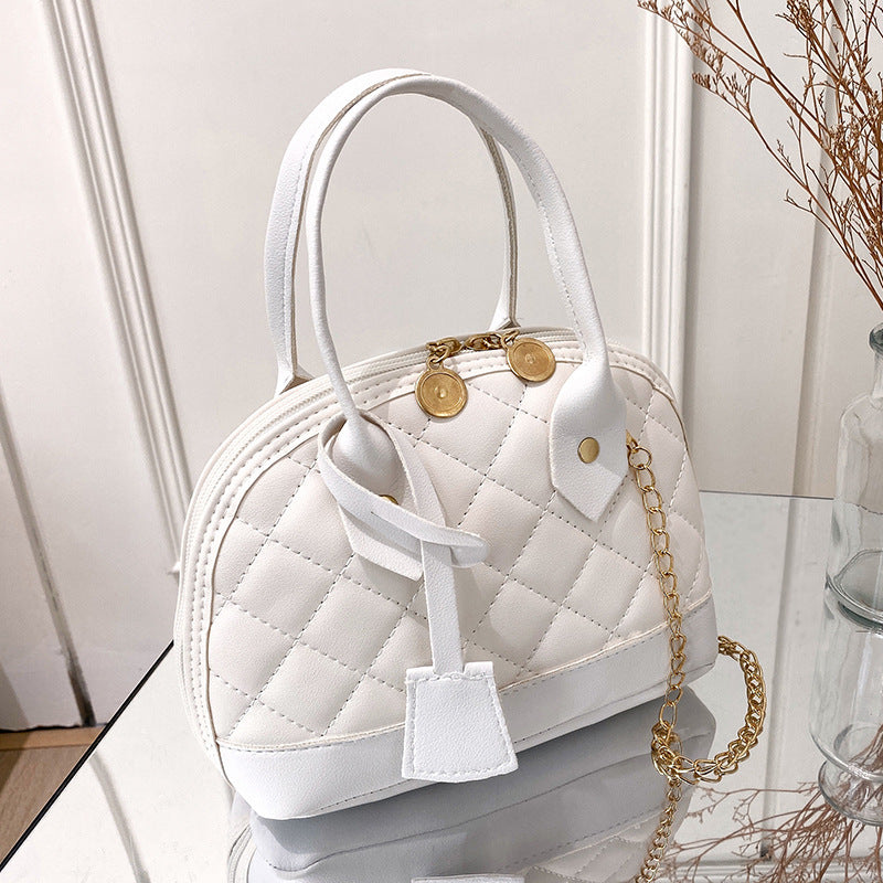 Women's Embroidered Hand-held Messenger Shell Bag