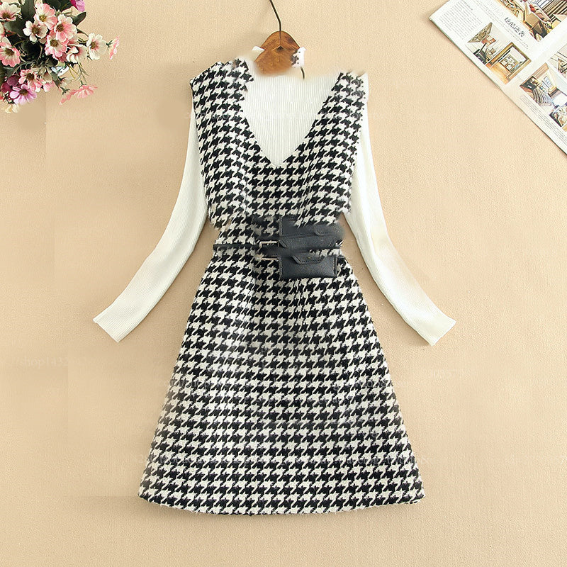 Short dress suit