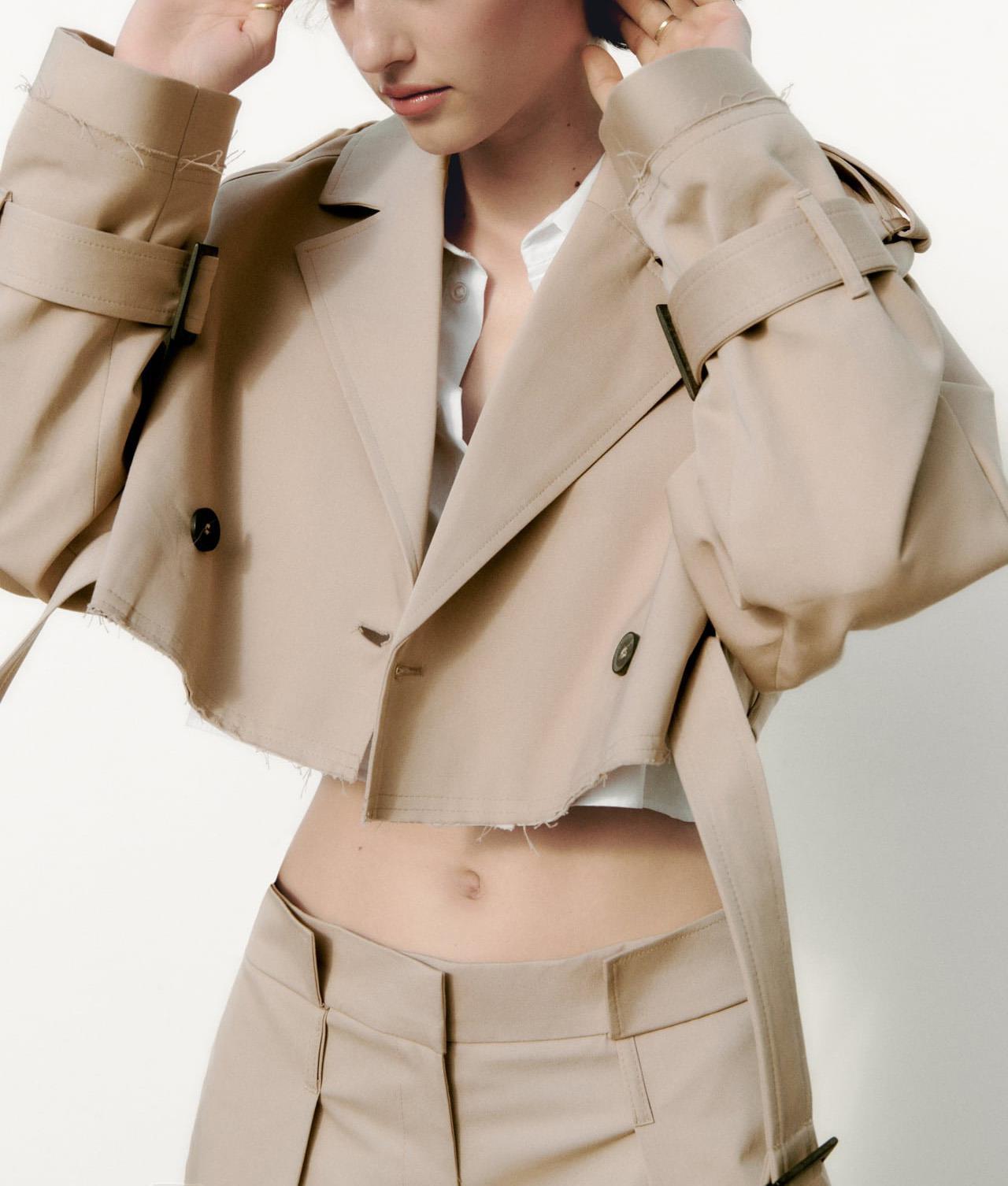 Versatile Loose Belted Long-sleeved Casual Ladies Jacket