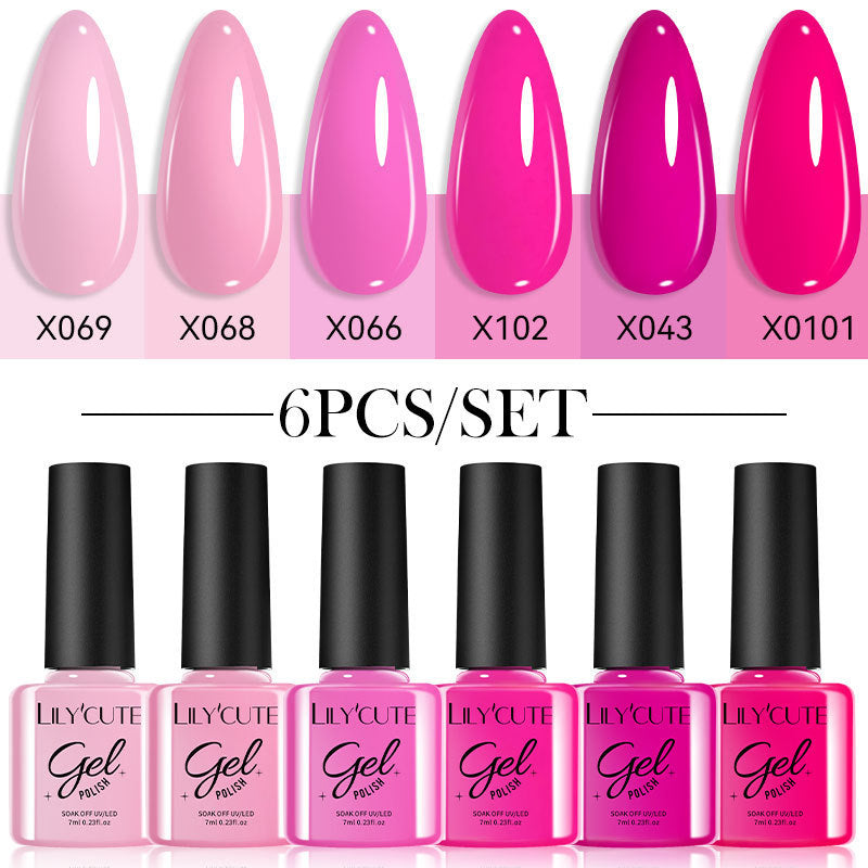 Solid Color UV Polish Glitter Suit UV Polish