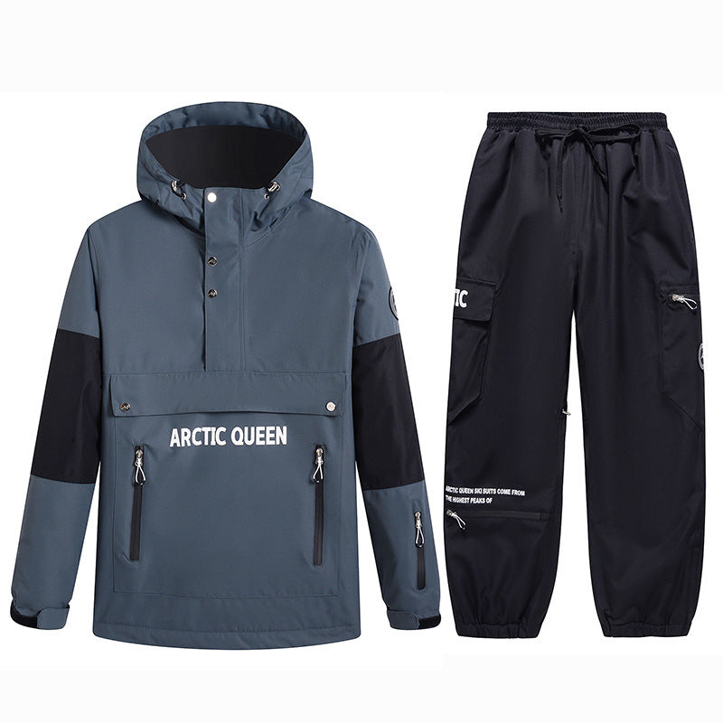 Veneer Double Plate Ski Suit