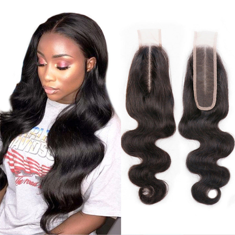 Hair Piece Natural Color Straight Hair Women's Wig