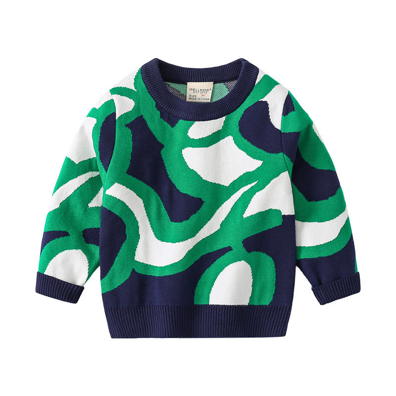 Fashion Children's Top Casual Style Long Sleeves