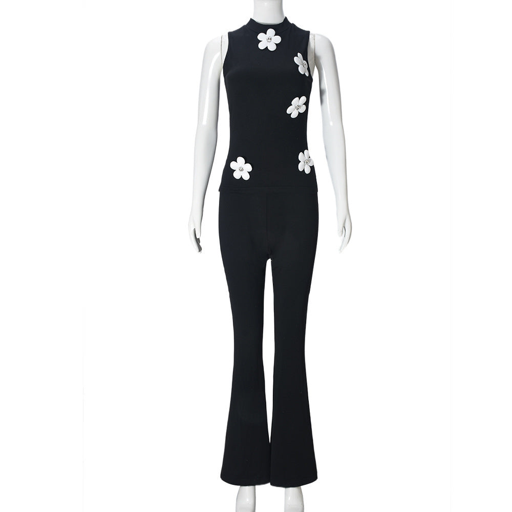 Elegant Sexy Round Neck Vest Top For Women