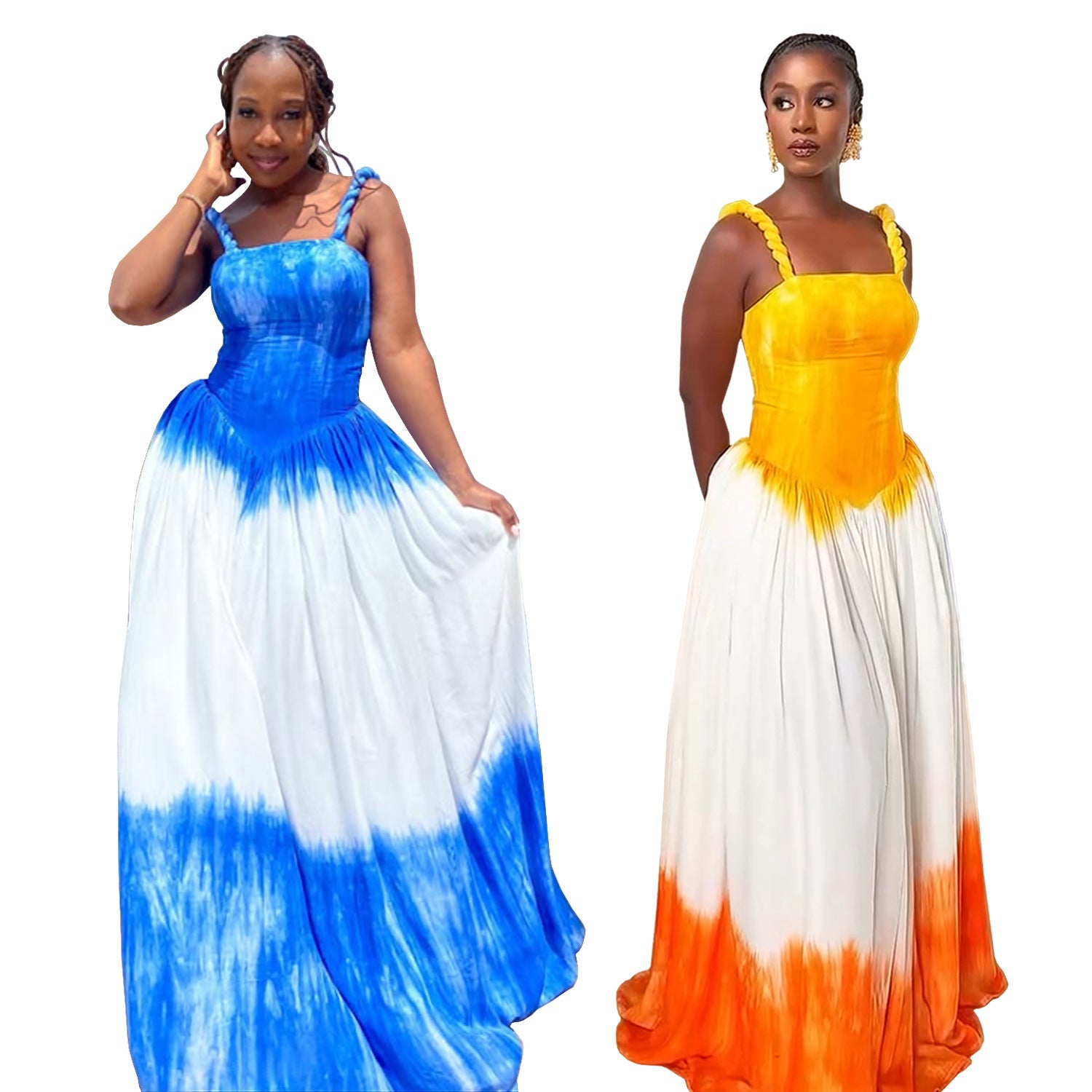 Women's Wear Loose Sling Seaside Atmosphere Dress