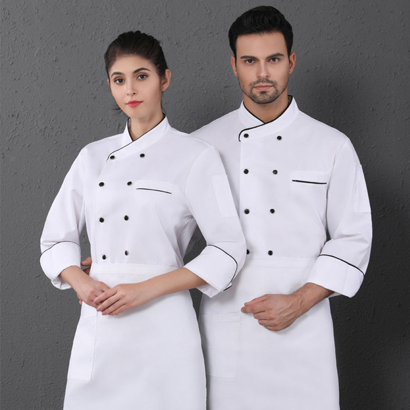 Chef Uniform Short Sleeve Western Food Catering High-end Hotel