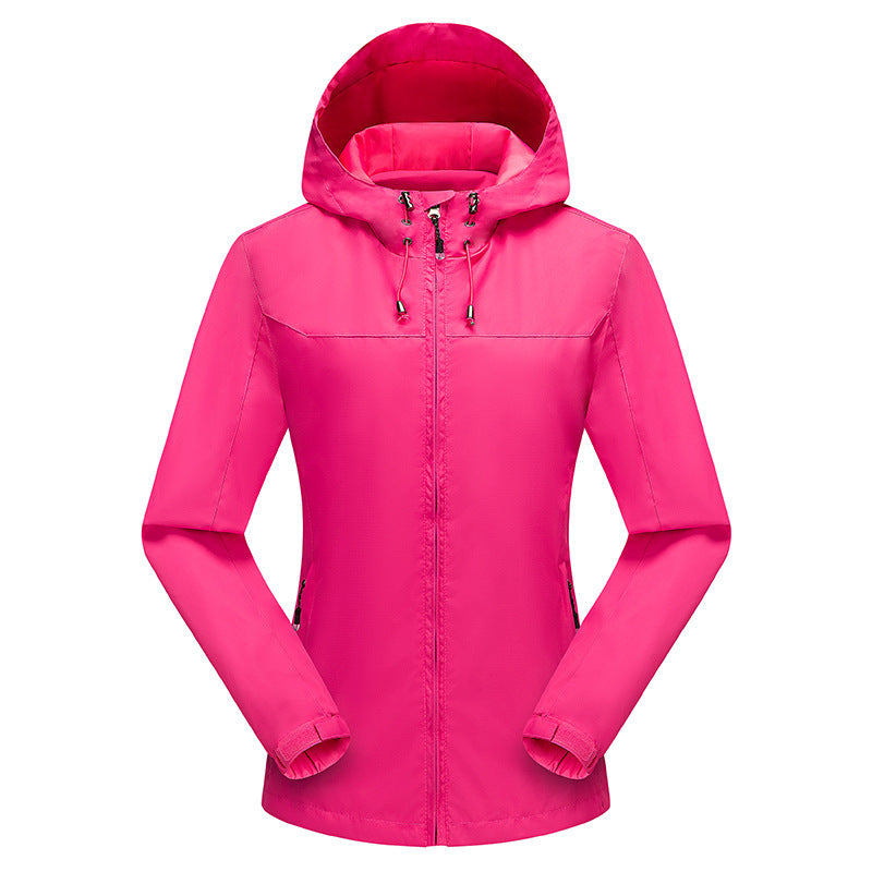 Four seasons mountaineering suit single layer jacket