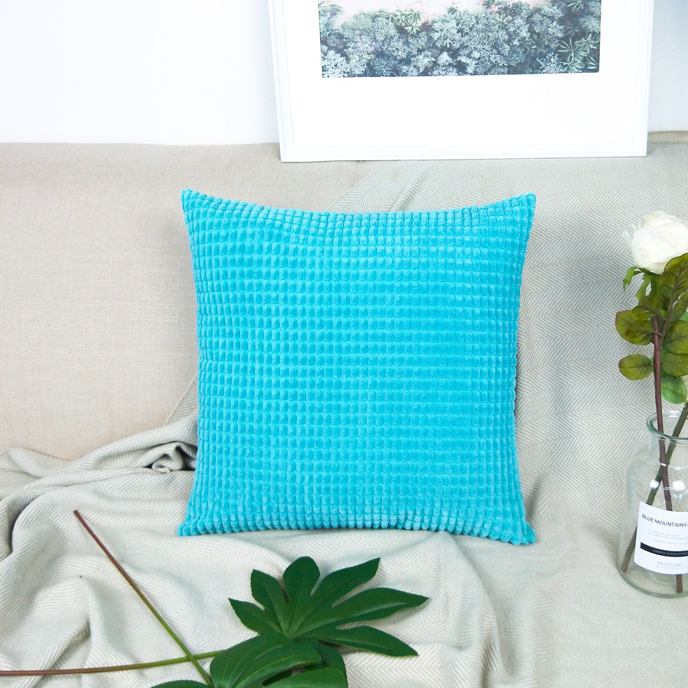 Corn Kernels Pillowcase Nordic Ins Style Solid Color Home Without Core